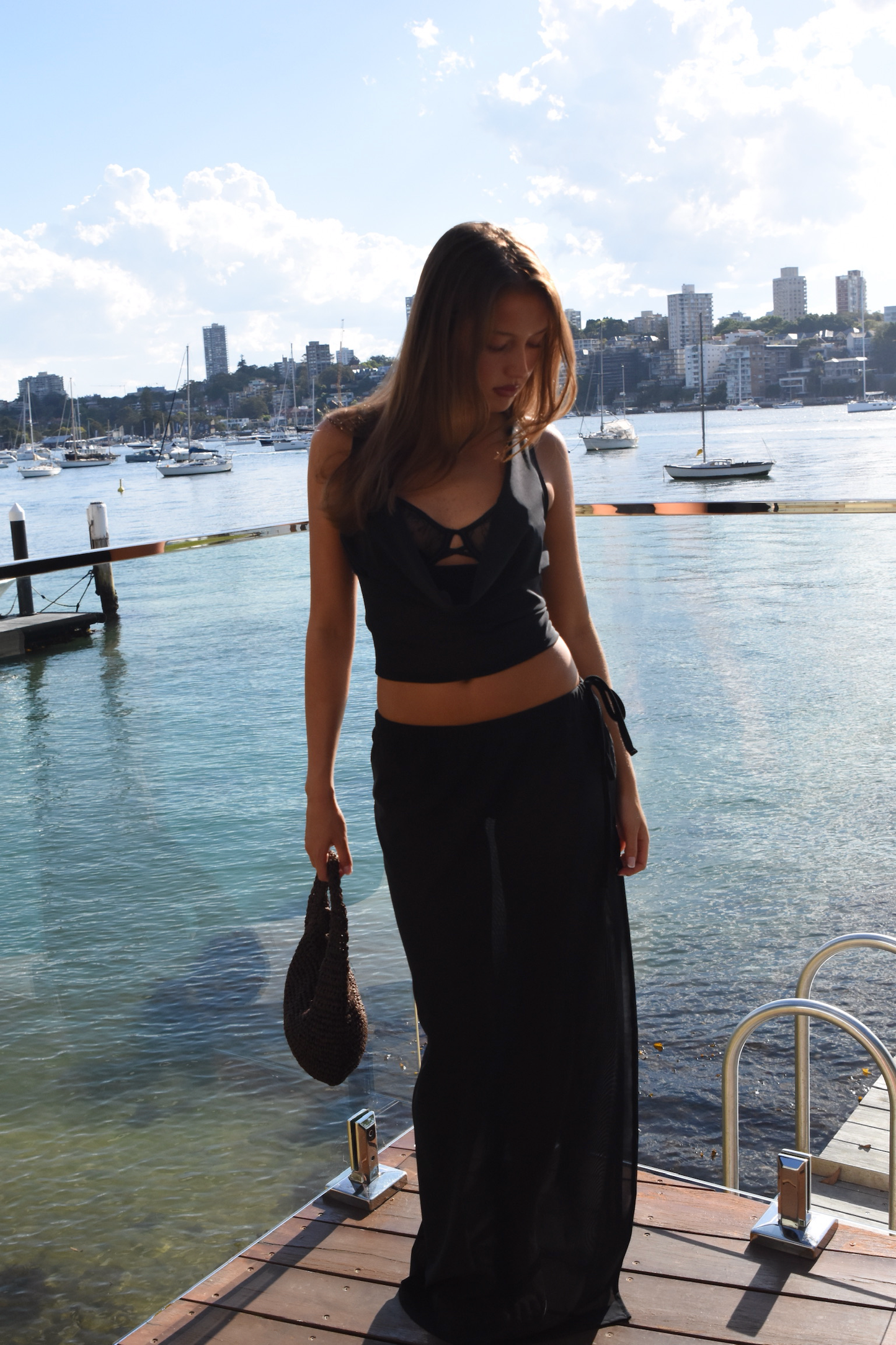 Dusk Draw-String Skirt